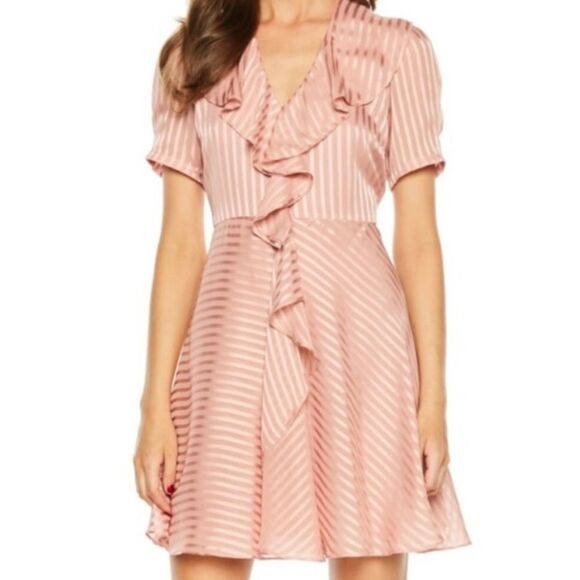 Bardot Floaty Frill Ruffle Dress Size 6/S - Picture 1 of 8